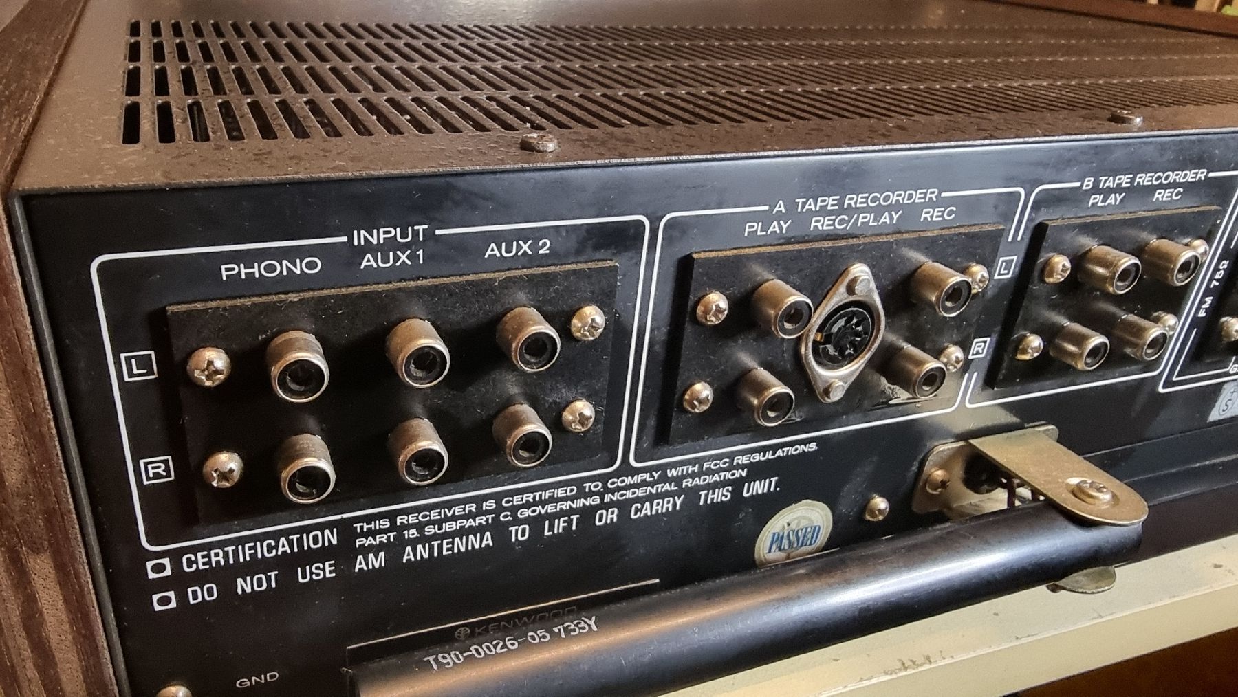 Kenwood Receiver: Kenwood KR-4050 Stereo Receiver – Gebraucht aus Schöfflisdorf von Silvervintage.CH 5