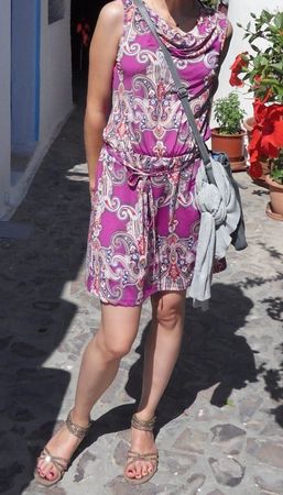 Tolles Sommerkleid mit Paisley Muster, Gr. S