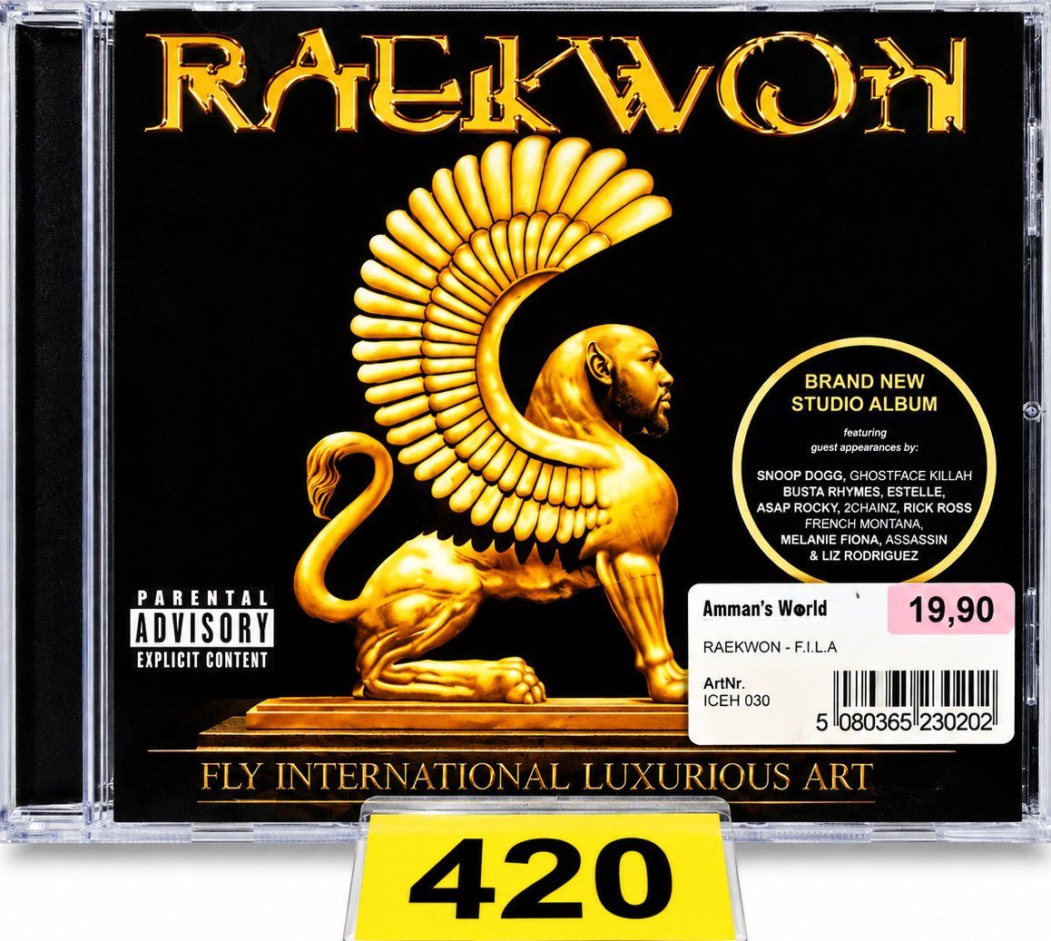 CD: CD Raekwon "F.I.L.A.", Nr. 420 – Nuovo e nell'imballaggio originale da Kottwil venduto da Crazyrolf