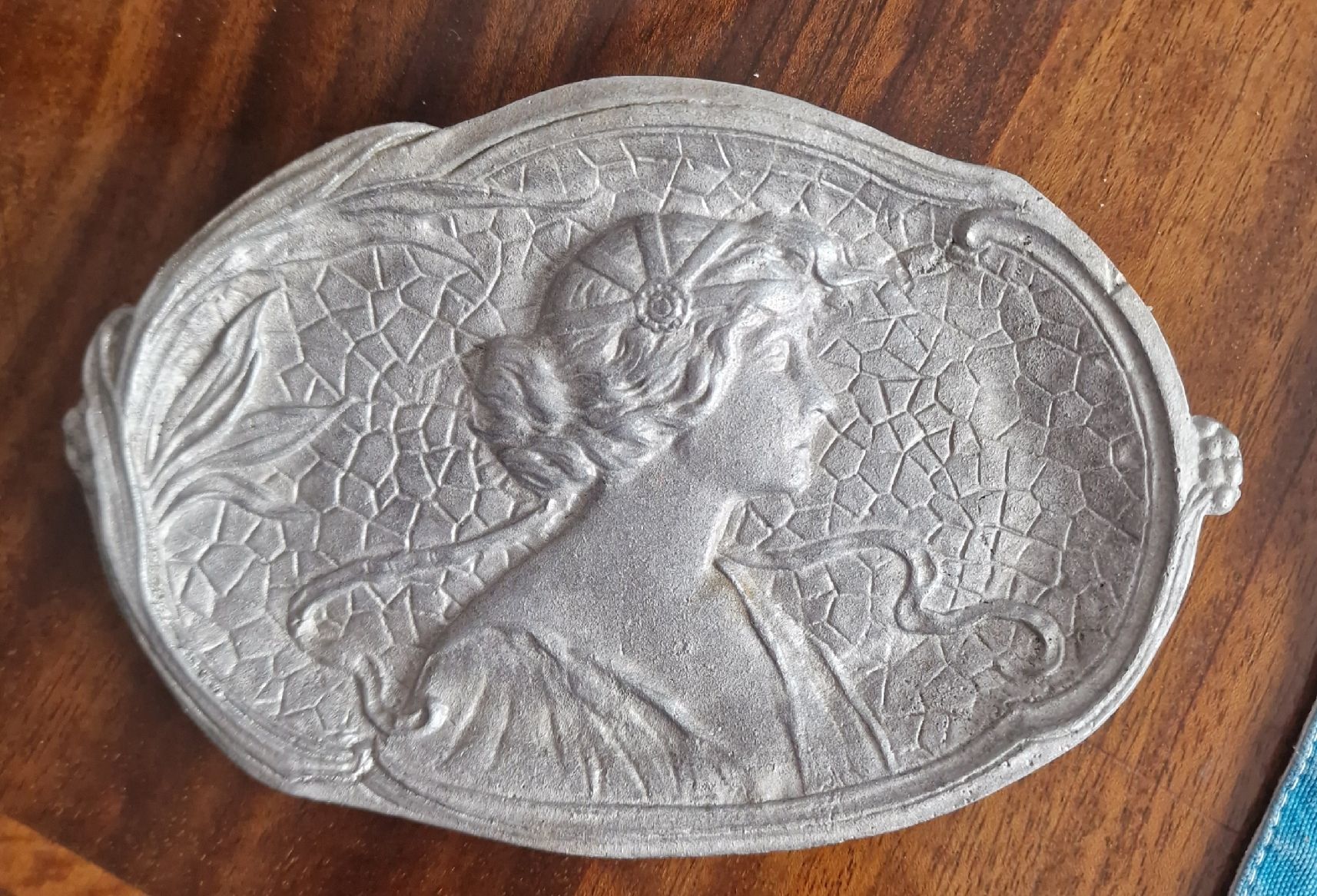 Tutte le decorazioni: Art nouveau Pewter decorative dish – Usato da Forch venduto da ays_5lbc 1