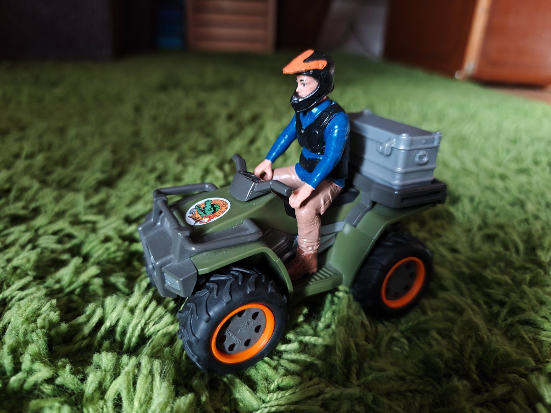 Schleich Giocattoli: Schleich Quadfahrer der Tierrettung – Usato da Tegerfelden venduto da jea_f5xk