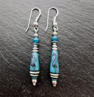 Boucles d'oreilles artisanales du Pérou