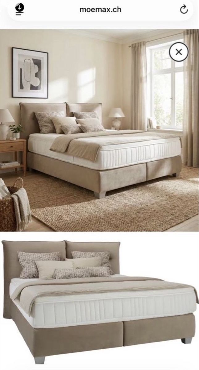 Mömax Betten: Boxspringbett Doppelbett – Gebraucht aus Gossau SG von Ret094 2