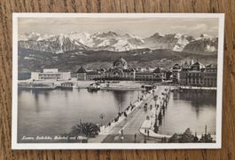Luzern Seebrücke, n. Thusis 1933