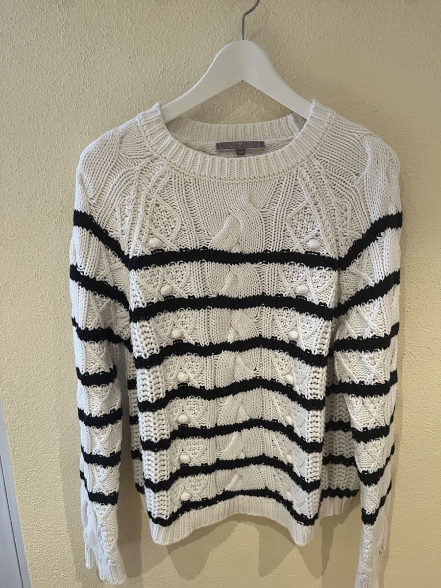 Lieblingsstück Maglioni & Felpe: Lieblingsstuck Pullover gestreift weiss schwarz Gr. 40 – Usato da Langnau am Albis venduto da Schneeflocke92 3