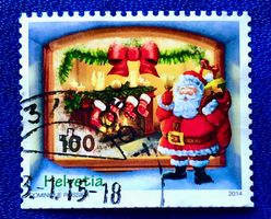 Nr.1527 Sondermarken Weihnachtsmann GESTEMPELT 2014   