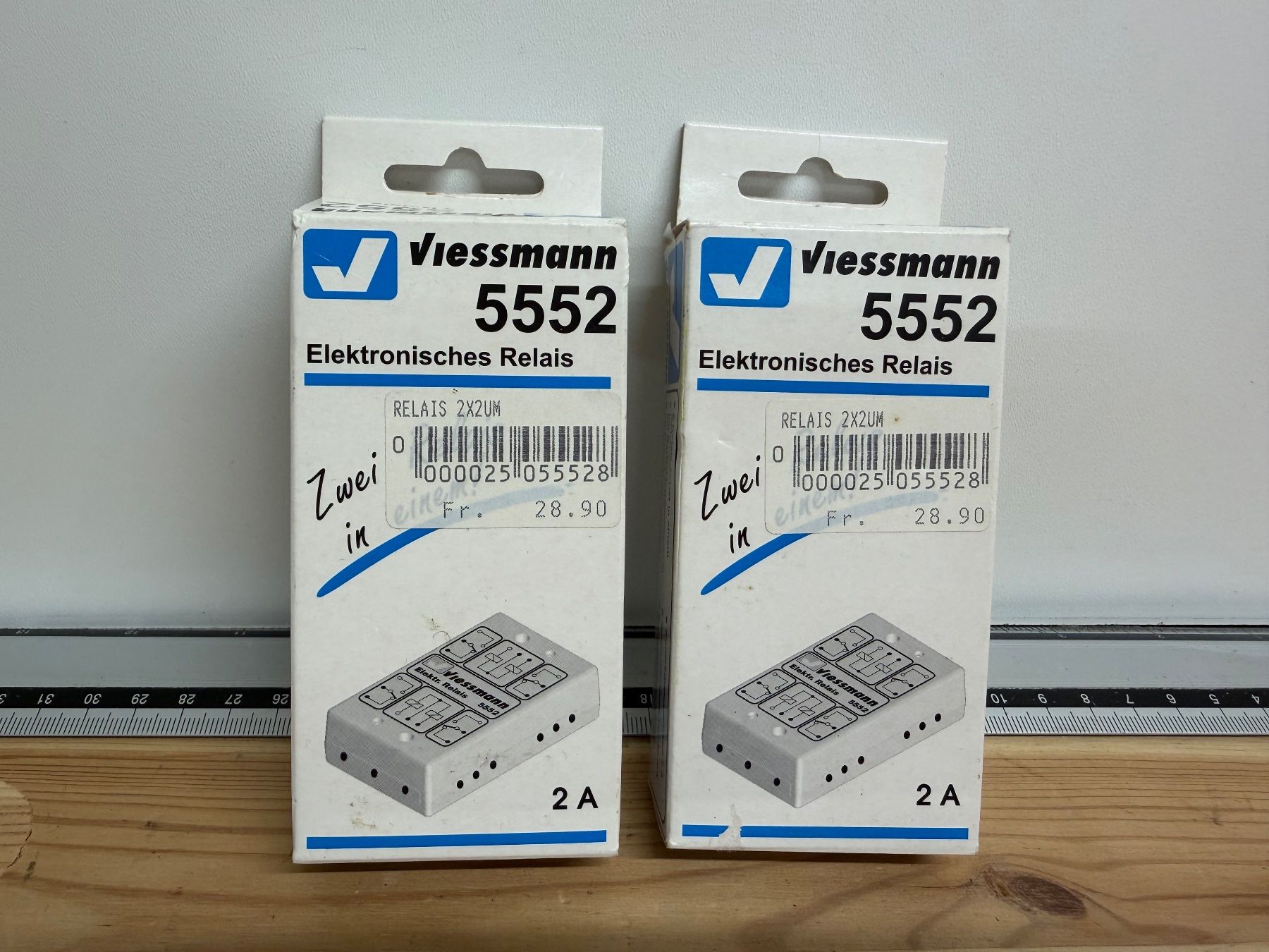 Viessmann Modellini di ferrovie: Viessmann Elektronisches Relais 5552 – Usato da Büsserach venduto da ModellbahnDepot