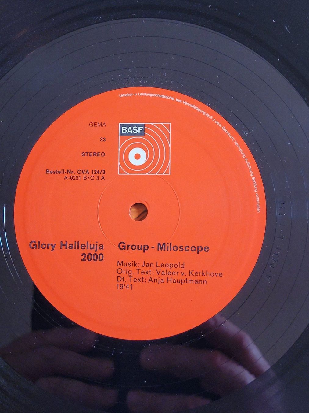 Schallplatten: Glory Halleluja 2000 - Vinyle LP - Group - Microscope – Gebraucht aus La Chaux-de-Fonds von reu_kx5l 4