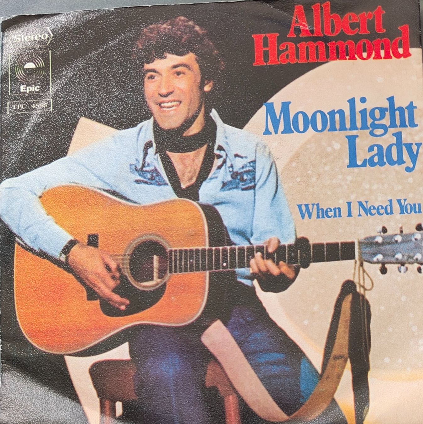 Dischi in vinile: Vinyl Single Albert Hammond - Moonlight Lady – Usato da Langenthal venduto da Modo39