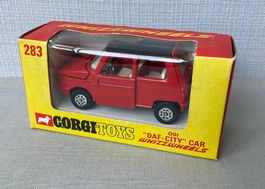 🟡🔵 CORGI TOYS # 238 / OSI DAF-City Car / Whizzwheel / 1971