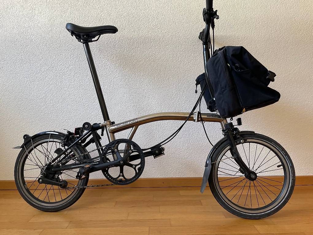 Velos: Brompton C Line 6 vitesses – Gebraucht aus Fully von picciril