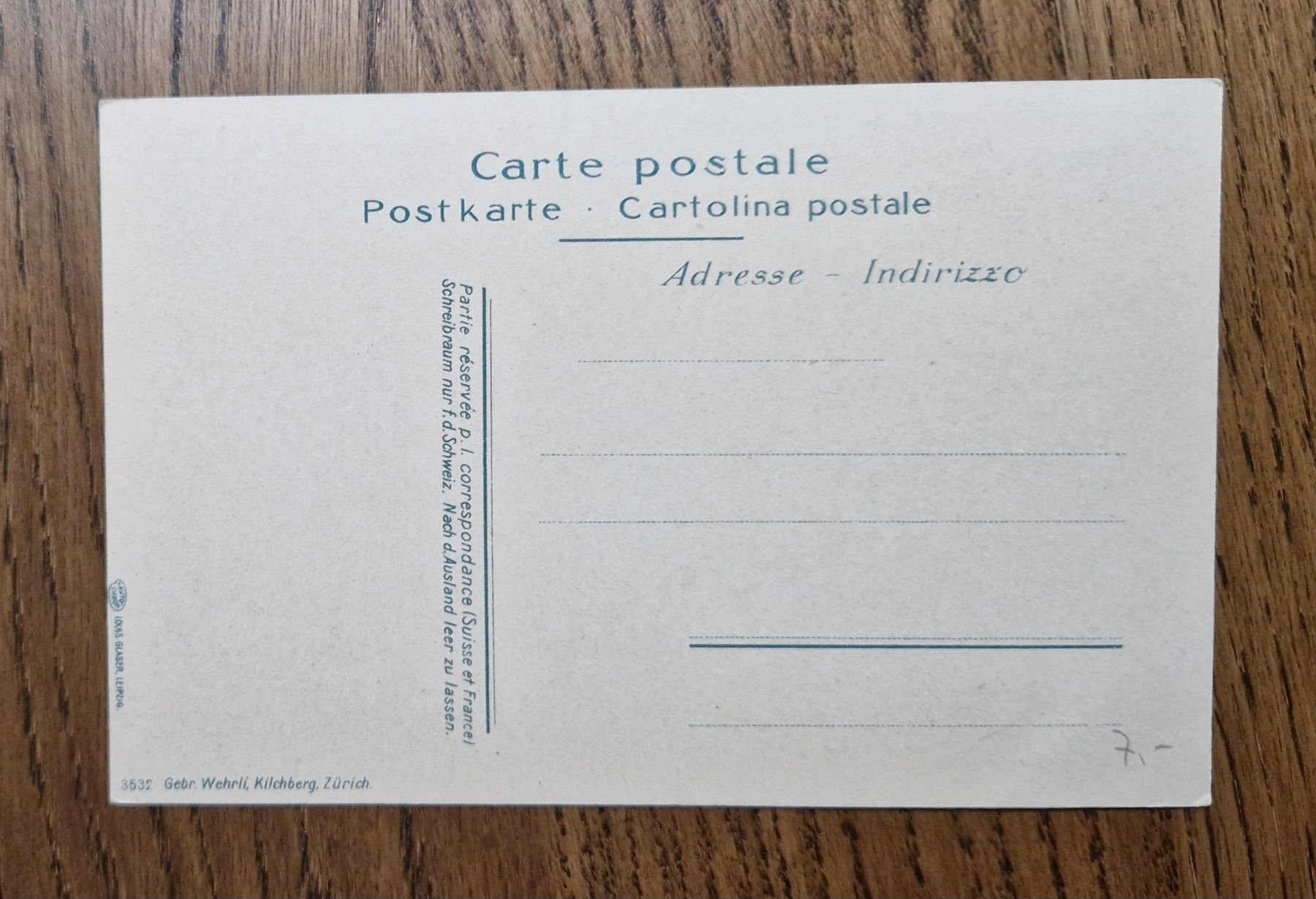 Cartoline postali: Trümmelbach, Untere Gallerie – Usato da Ebikon venduto da Donar50 1