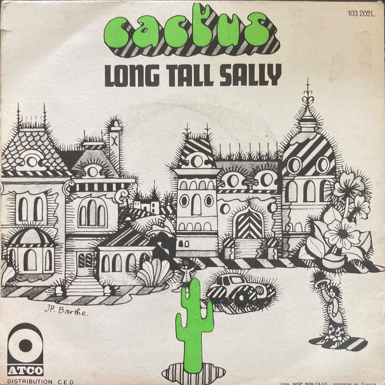 Dischi in vinile: CACTUS - LONG TALL SALLY – Usato da Poliez-Pittet venduto da Newtown-Records 1