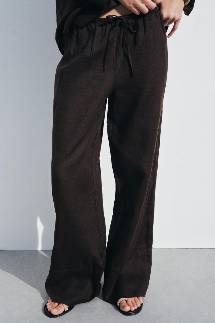 Zara Pantalons: Linen Trouser ZARA – Neuf (Voir description) à Sorens par purpureta