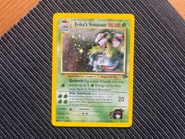 Pokemon Erika‘s Venusaur Holo Swirl Gym Challenge