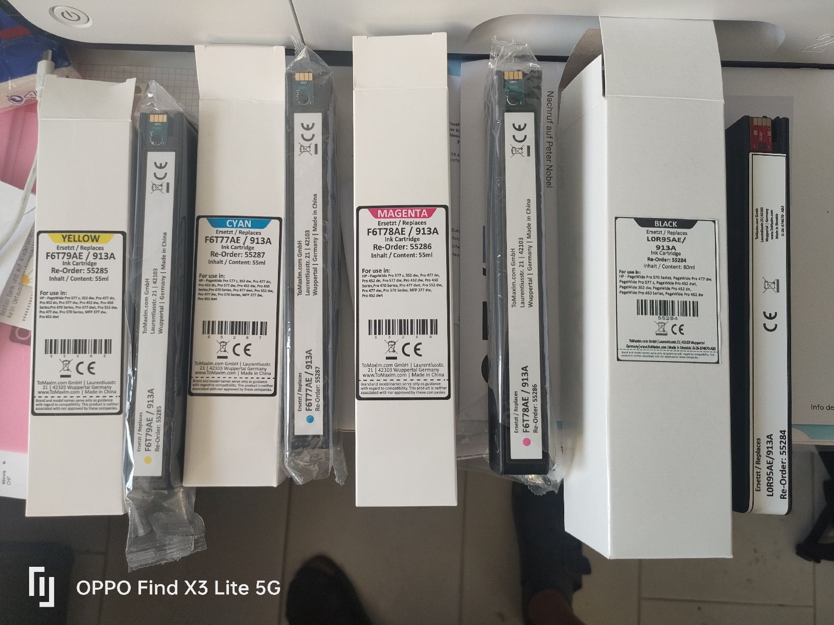 Hewlett Packard Stampanti: HP PageWide MFP 377dw Multifunktionsdrucker mit Tintenpatron – Difettoso da Zürich venduto da emagenr 2