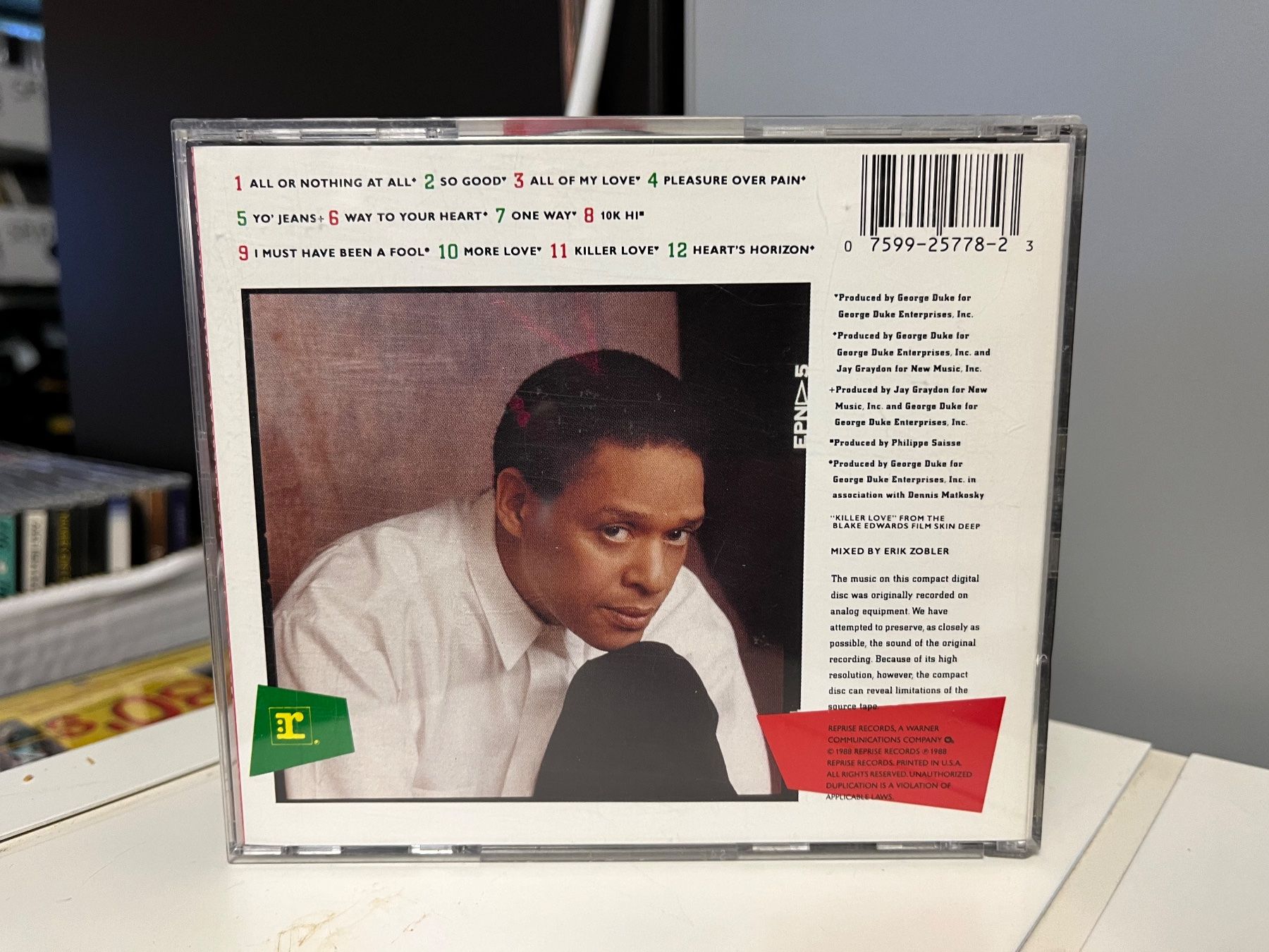 CD: Al Jarreau - Heart's Horizon - SRA03D – Usato da Küsnacht ZH venduto da pdproject 1