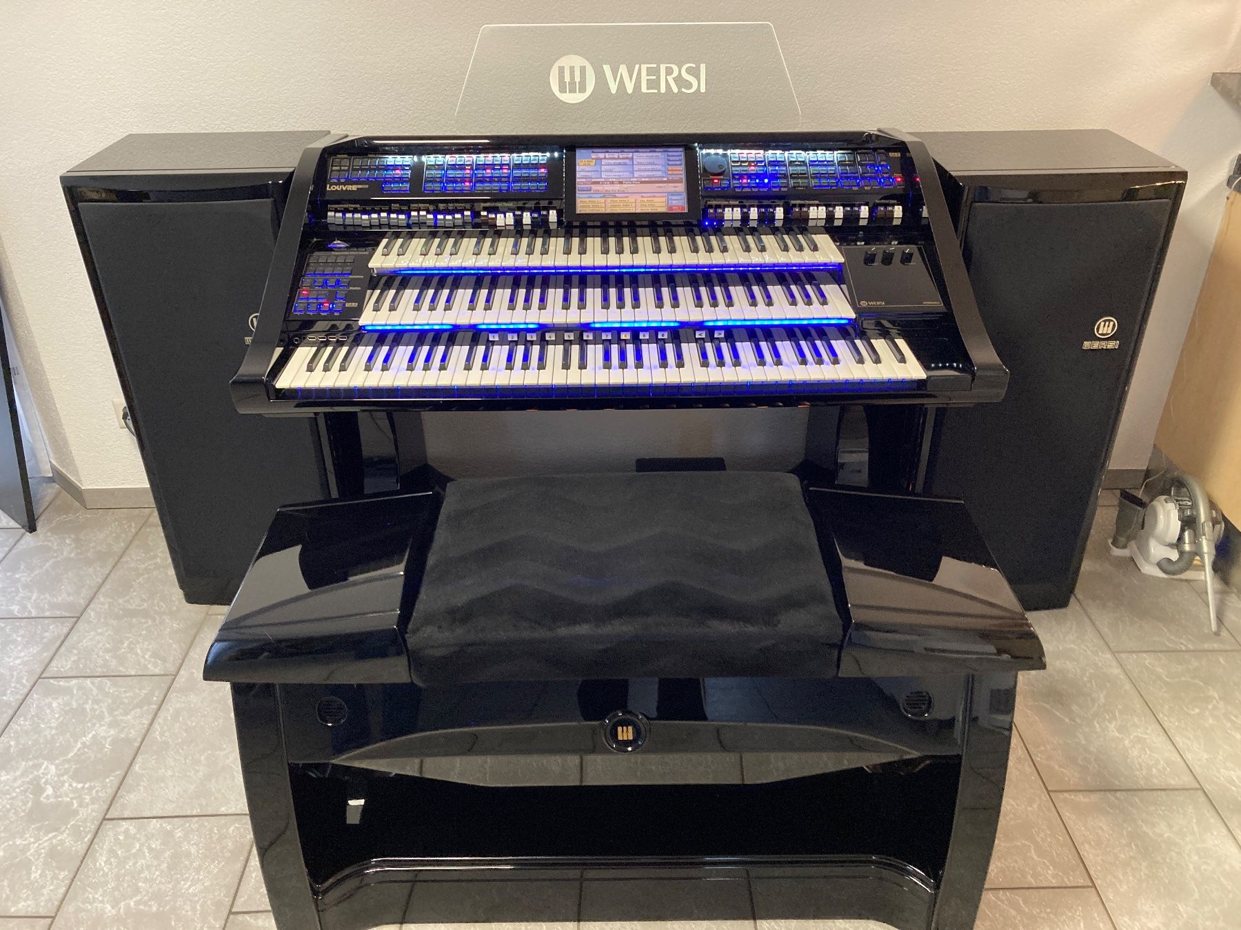 Wersi Musikinstrumente: Orgel WERSI Atlantis/Louvre GS1000 – Gebraucht aus Selzach von Samsonizer