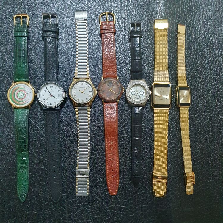Lot De Montres Différentes Marques - Pièces Détachées Ou En Panne, Occasion Pour Réparation
