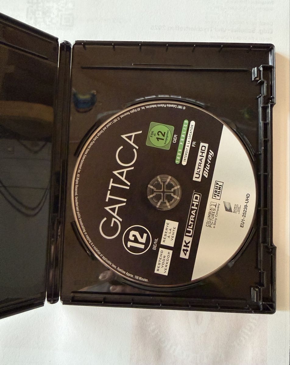 Tutti i DVDs: Gattaca 4K UHD wie neu – Usato da Zollikofen venduto da hekote 2