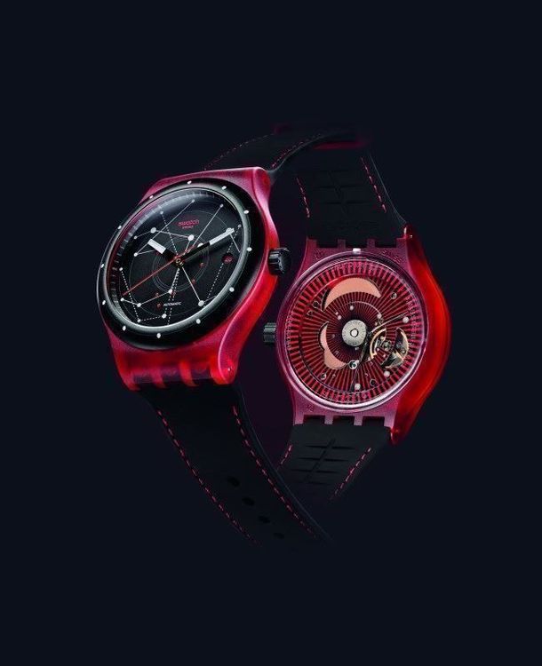 Swatch Montres: Swatch Automatic Sistem 51 SISTEM RED - ungetragen – Neuf avec emballage d'origine à Wettswil par rotonda 4