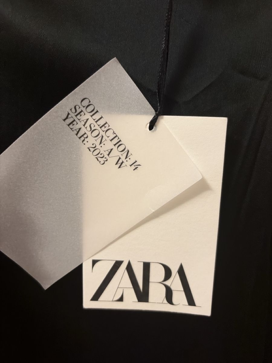 Zara Gonne: Black Midi Skirt with Slit - Zara – Usato da Zürich venduto da cme_ft9l 6
