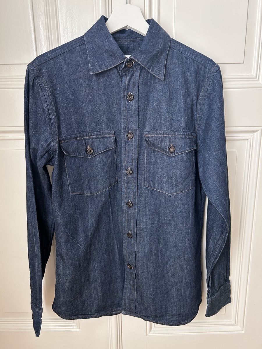 Camicie: Chemise jean Dunhill M – Usato da Genève venduto da Sarahchge 1