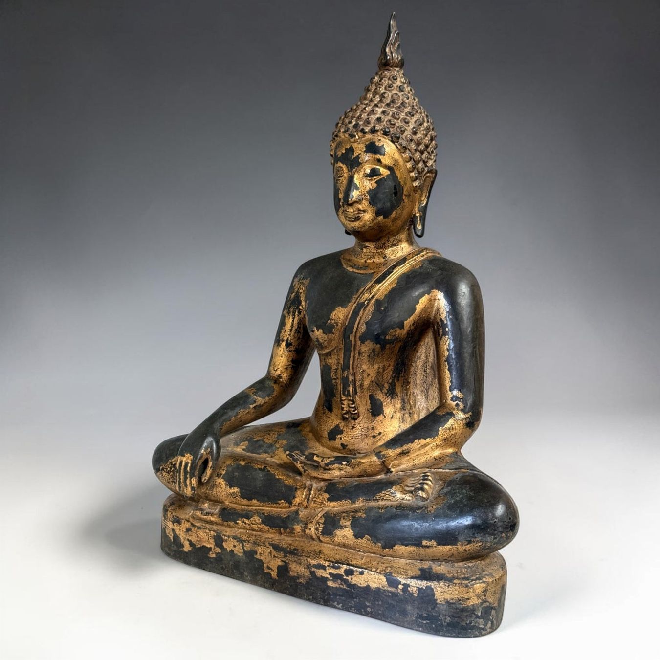 Skulpturen & Statuen: Bronze Buddha Thailand 59cm Sukhothai Stil 18.5kg Unikat – Gebraucht aus Hilpoltstein von asienlifestyle888 3