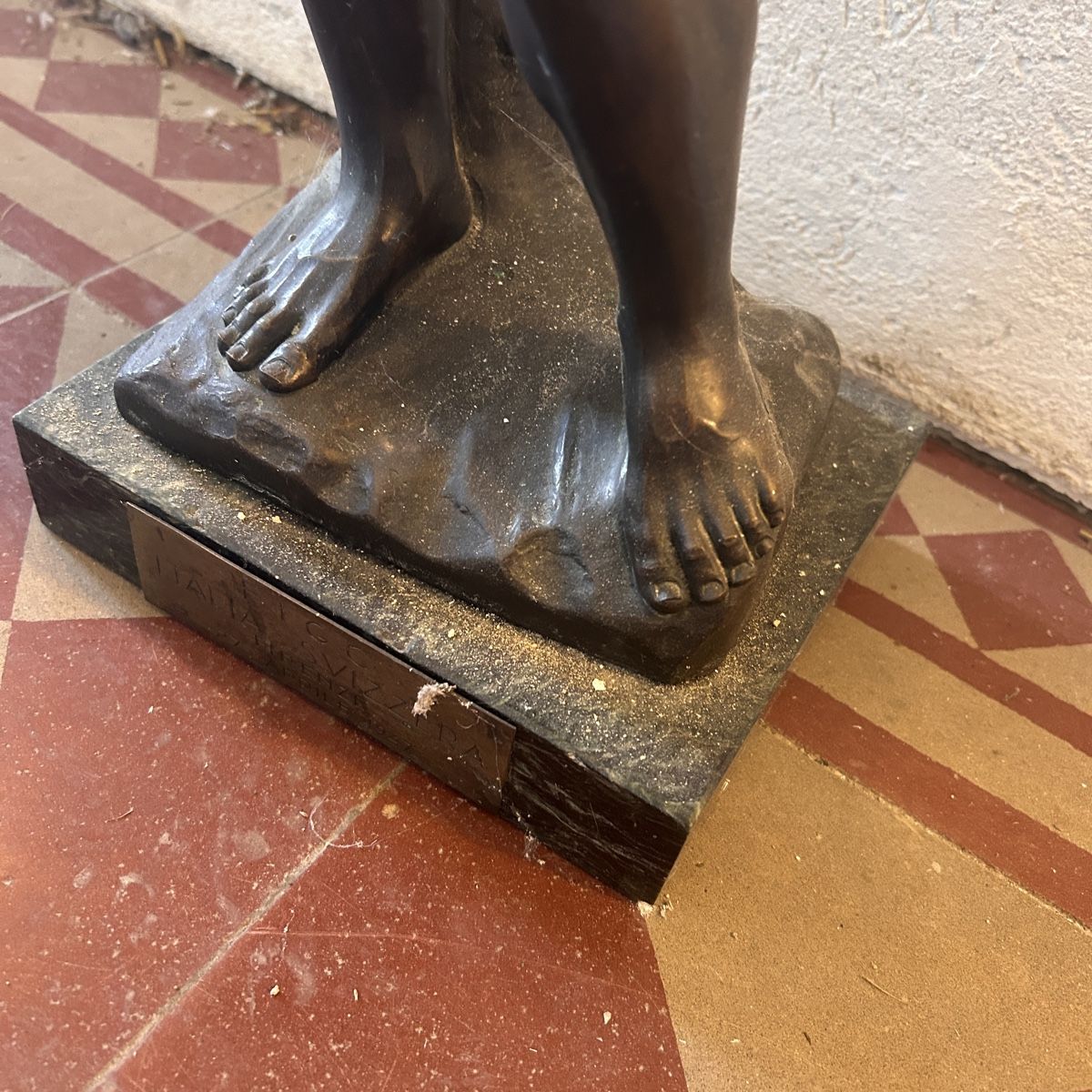 Sculture & Statue: Antike Bronze David Figur, datiert 1947, Firenze – Usato da Laufen venduto da belleskulptur 4