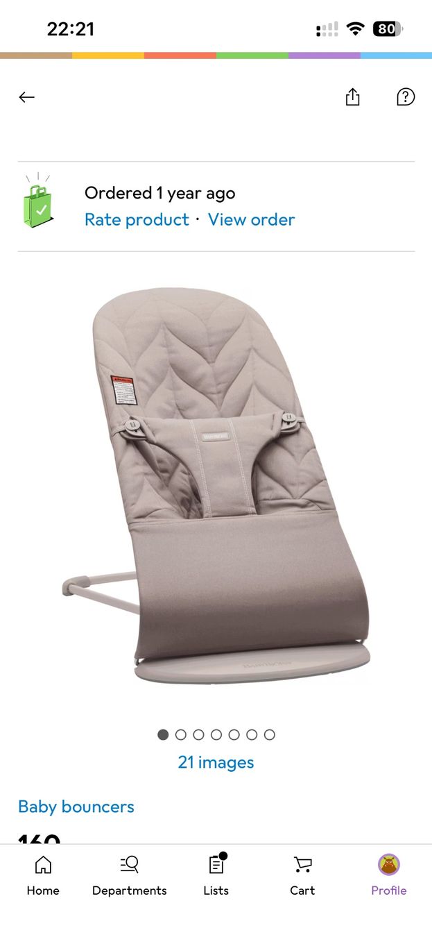 Babybjörn Bascules & balançoires: Baby Bouncer beige used condition – D'occasion à Knonau par mar_2rgx 1
