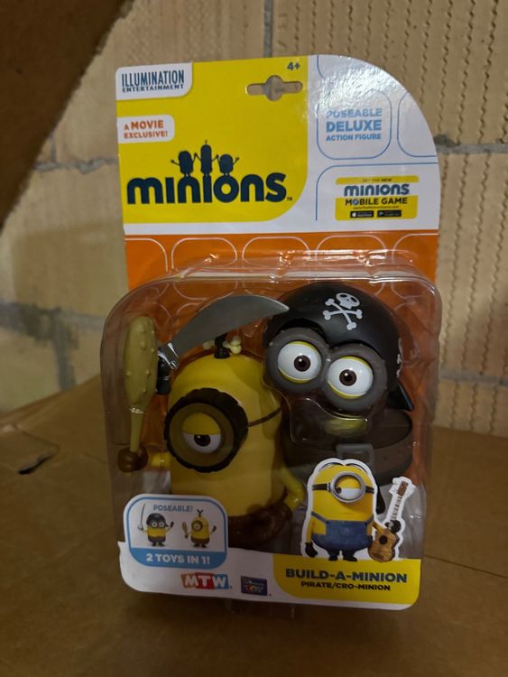 Minions Deluxe Action Figure Pirate Cro-Minion OVP | Kaufen auf Ricardo