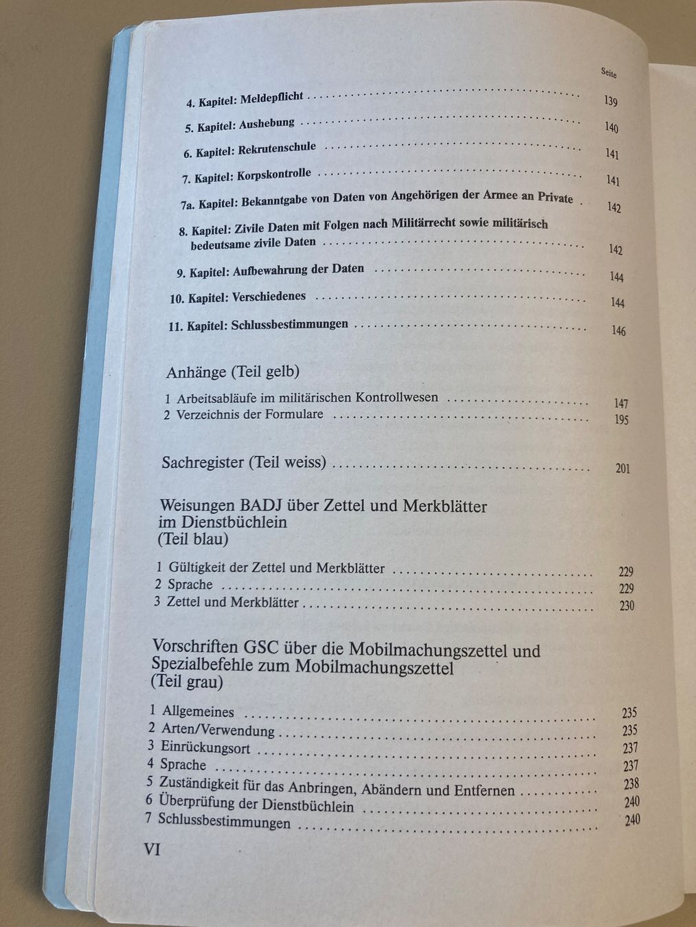 Bücher: Reglement: Militärisches Kontrollwesen - Schweizer Armee – Gebraucht aus Brütten von Hst1 4