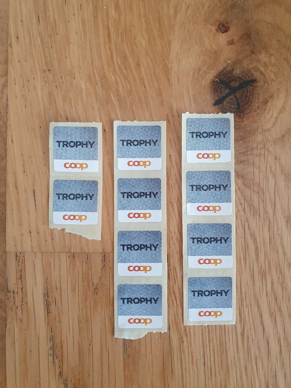 Coop Raccolte di bollini & punti: Coop Trophy Marken, Sammelpunkte – Nuovo (secondo la descrizione) da Moosseedorf venduto da Sonnenschein..