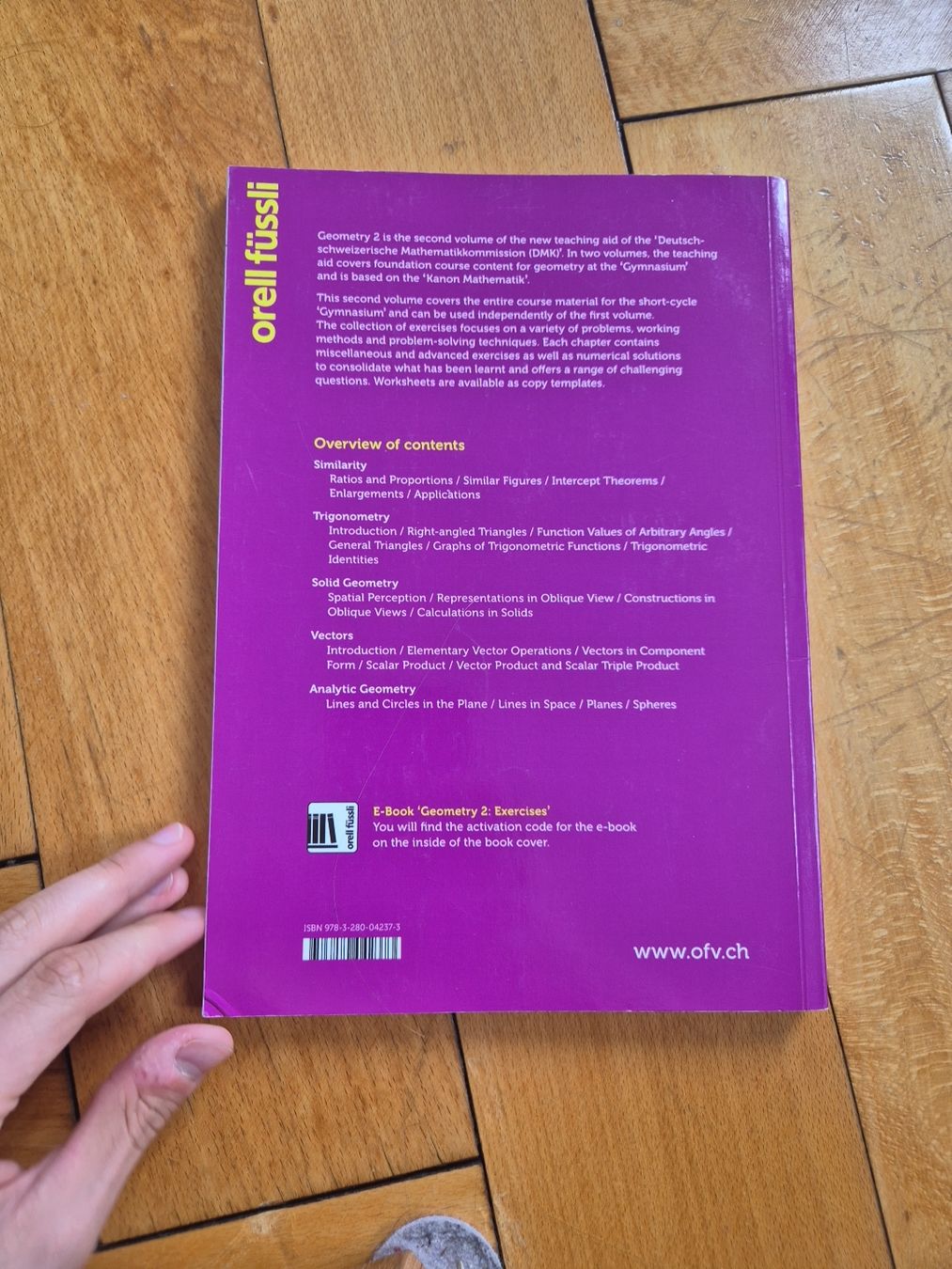 Libri: Orell Füssli Geometry 2 Tasks, DMK – Usato da Nürensdorf venduto da luc_9ksf 1