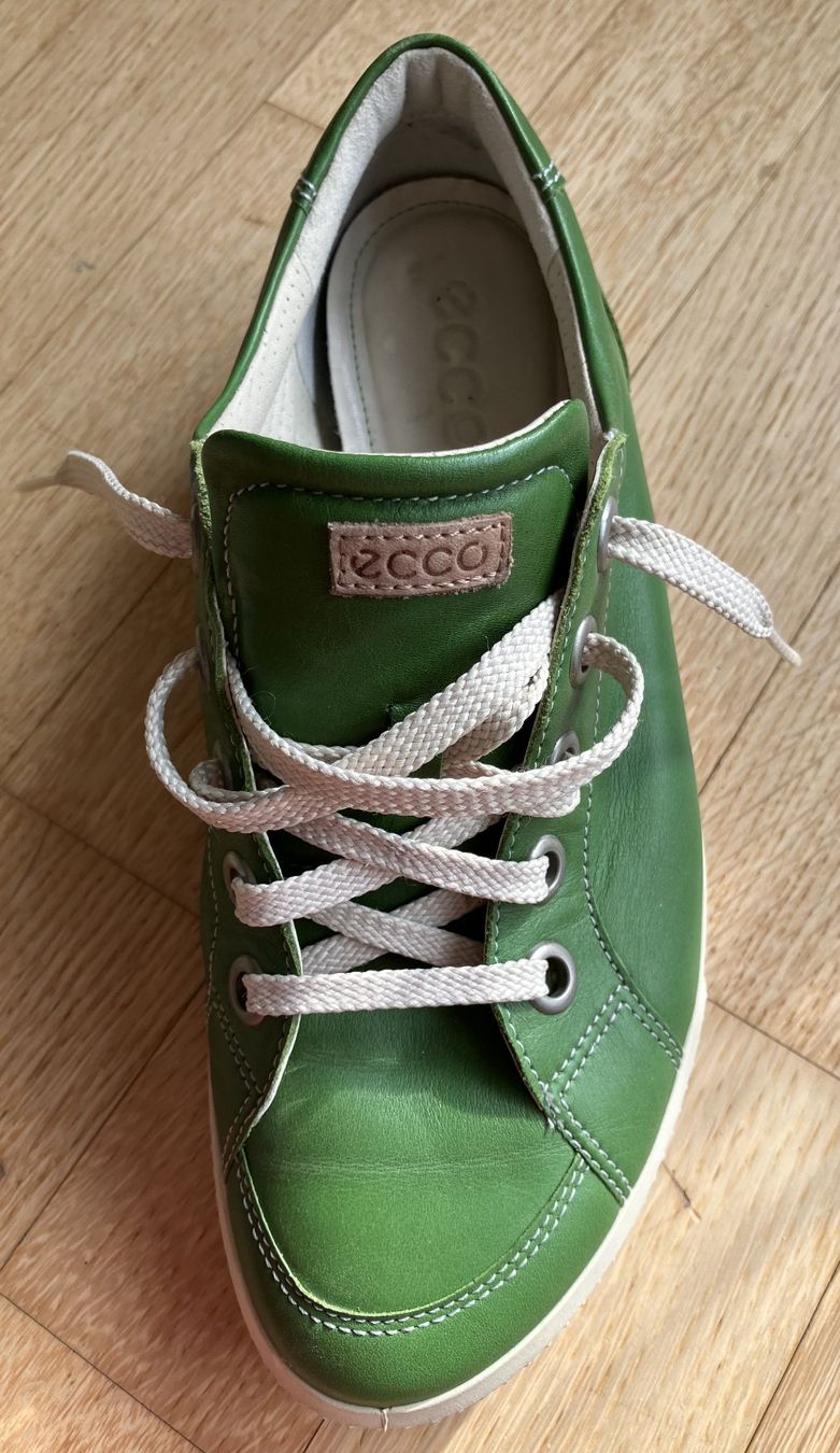 Ecco Scarpe da donna: ECCO Sneaker grün Leder Gr. 36 – Usato da Wolfwil venduto da Verbenia 6