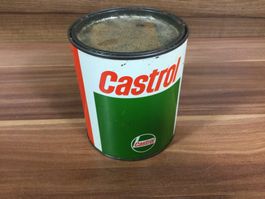 Alte Castrol Fett Blechdose Sammlerstück Oldtimer