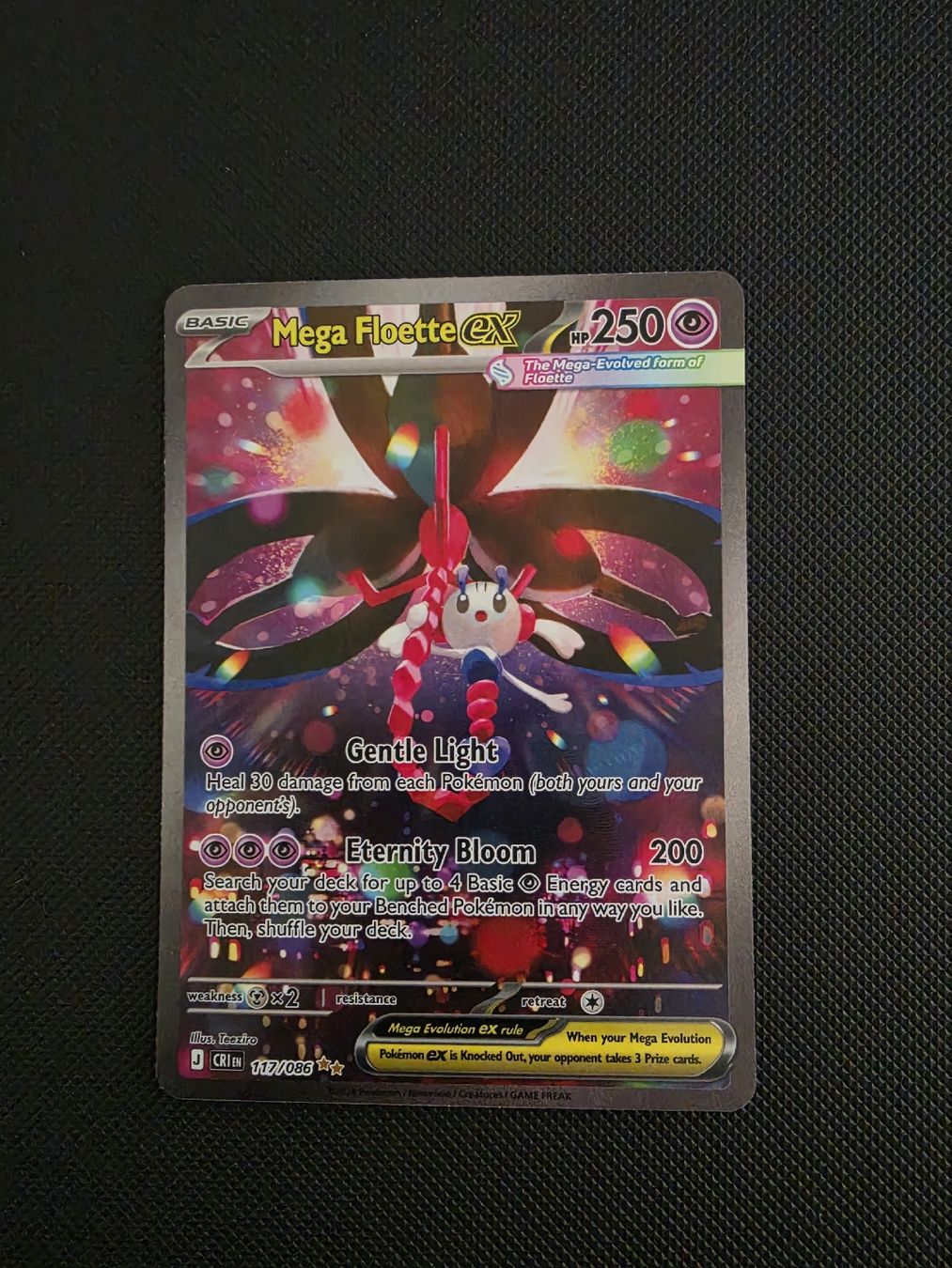Pokémon Carte collezionabili: Pokemon Mega Floette ex 117 Chaos Rising – Nuovo (secondo la descrizione) da Luzern venduto da heini81