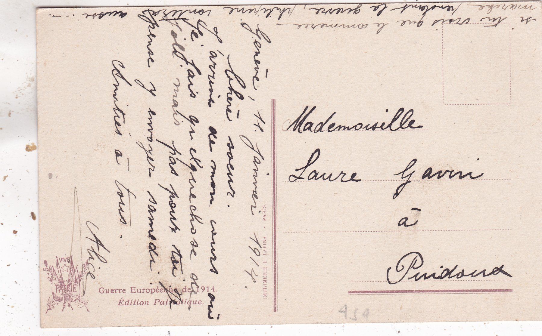 Cartoline postali: Frankreich Militär – Usato da Herisau venduto da Lisegrat2008 1