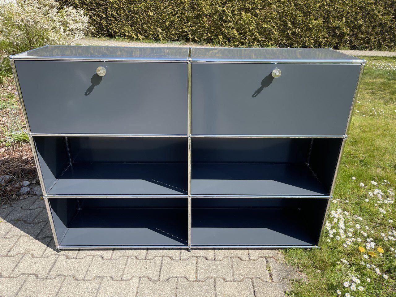USM Regale: USM Haller Sideboard Anthrazit – Gebraucht aus Dietikon von Kumar_Occasionen 2