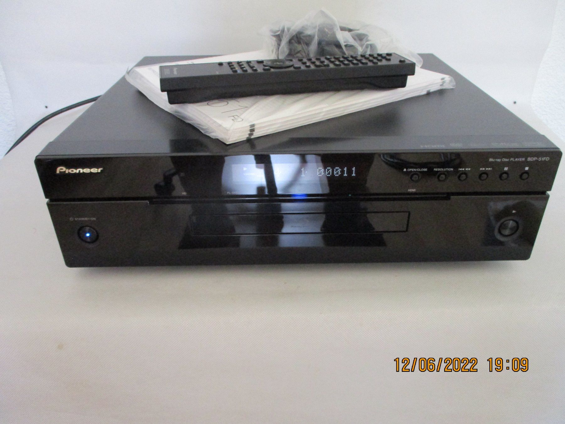 Pioneer Audio- & Mediensysteme: Pioneer Blu-Ray Disc Player, Model BDP-51FD, DVD codefree! – Gebraucht aus Liestal von Disc-Point 1