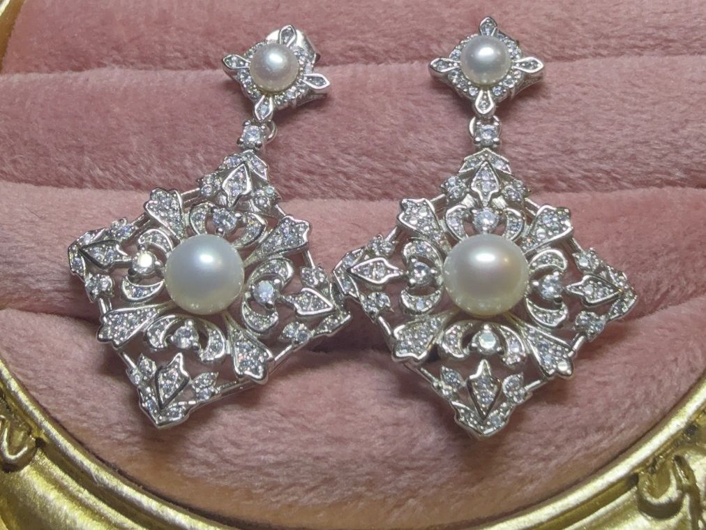 Ohrringe & -stecker: Boucles d’oreilles Perles de Versailles – Neu und originalverpackt aus St-Maurice von Sandrinette123 3