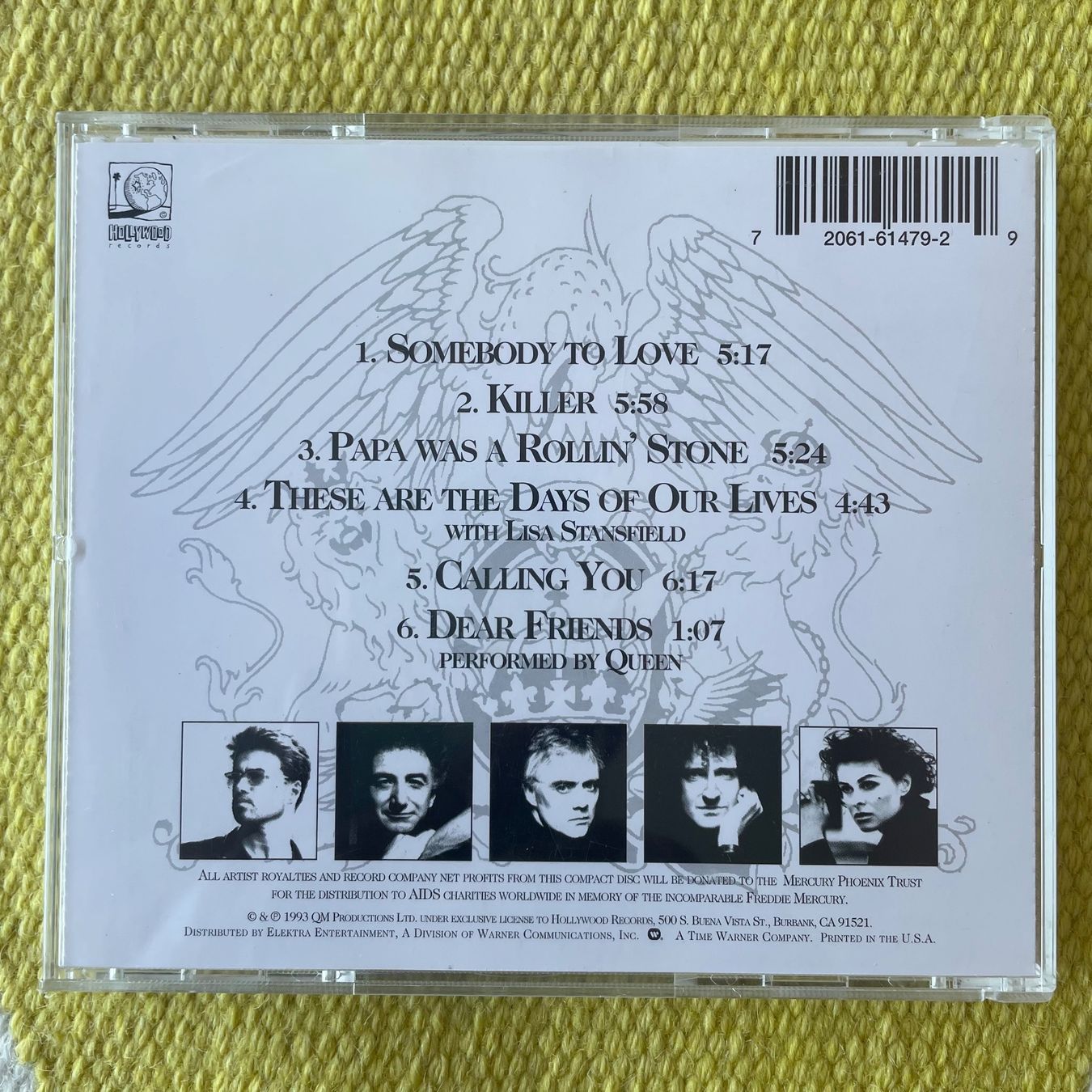 CD: GEORGE MICHAEL&QUEEN&LISA STANSFIELD-FIVE LIVE – Usato da Rorschacherberg venduto da CD-Roli 1