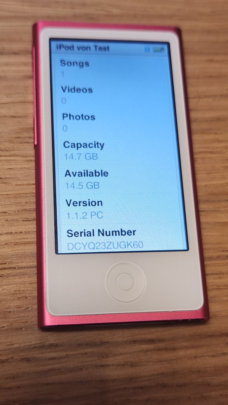 Apple Tragbarer Mediaplayer: iPod Nano 7th gen – Gebraucht aus Zollikofen von lagavulin03 2