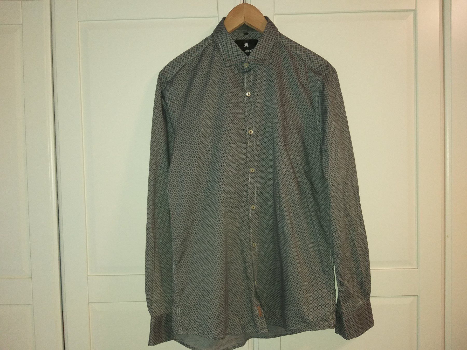 Navyboot Camicie: Chemise/Hemd NAVYBOOT  Taille/Grosse M   Slim Line – Usato da Cossonay-ville venduto da Super-Price-Quality