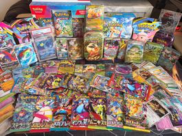 XXL Pokémon Sammlung First Partner, PSA, Booster, Tin, Holo