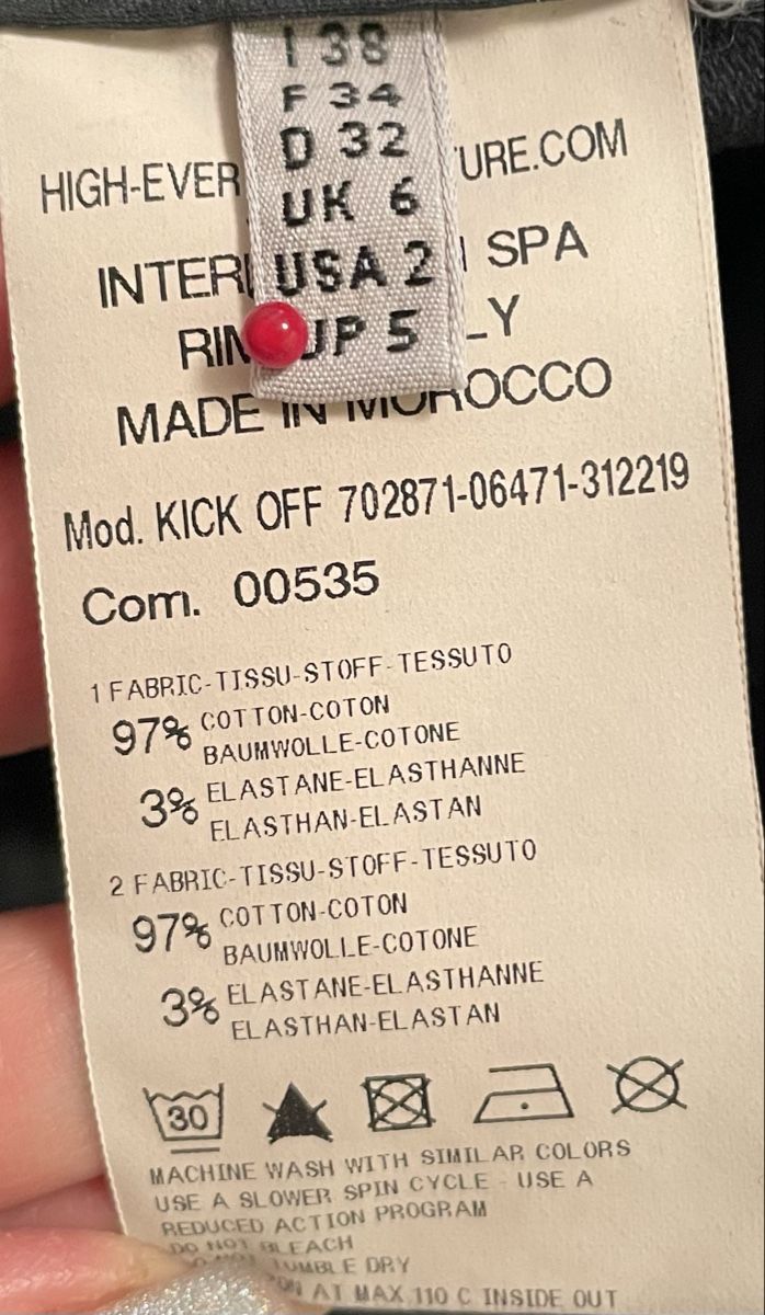 Pantaloni: Pantalon High Use, taille 32-34 – Nuovo (secondo la descrizione) da Vernayaz venduto da Veron1 9