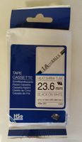 Brother P-Touch HSe-251, 23.6 mm Schwarz auf Weiss Heat, Neu