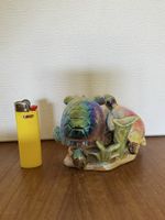 Dekorative Schildkrötenfigur 🐢🐢 mit Stiftehalter, Keramik