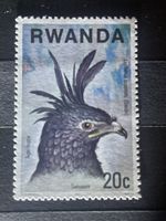 Briefmarke Ruanda 20c Vogel Motiv neuwertig
