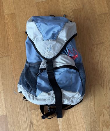 Deuter Wanderrucksack Aircomfort blau hellblau gebraucht